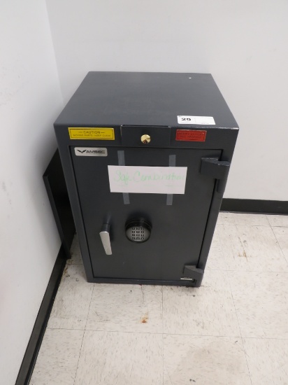 AMSEC 1-DOOR DIGITAL SAFE WITH COMBINATION