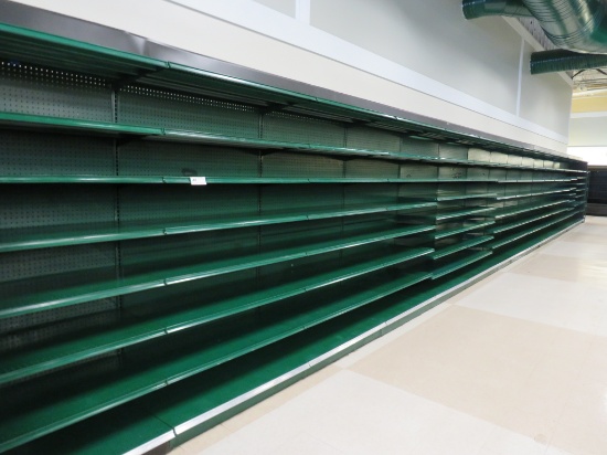 MADIX WALL SHELVING 84IN TALL 20/22 - 58FT - SOLD BY THE FOOT