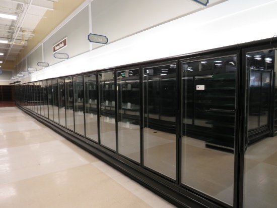 HILL/PHOENIX ORZ FREEZER DOOR CASES '06- SOLD BY THE DOOR - REMOTE COOLED, NO COMPRESSOR