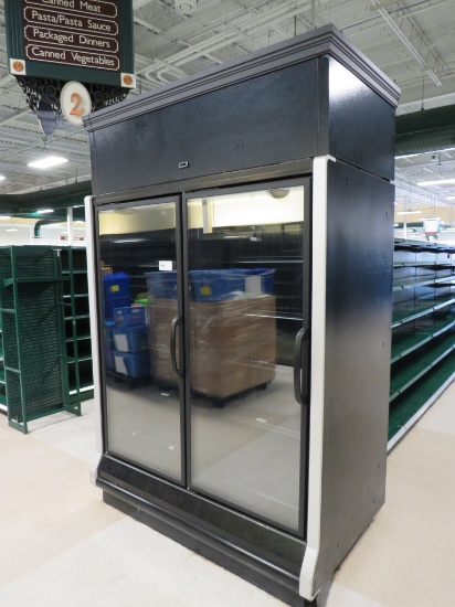 HUSSMANN RFMN2 SELF-CONTAINED 2-DOOR COOLER 2017