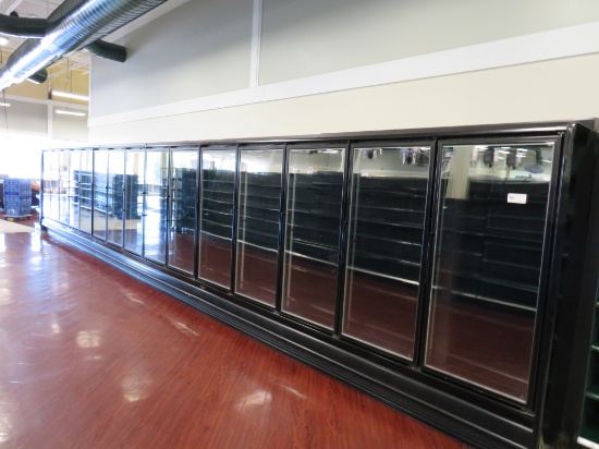 HILL/PHOENIX ORZ FREEZER DOOR CASES '06- SOLD BY THE DOOR - REMOTE COOLED, NO COMPRESSOR