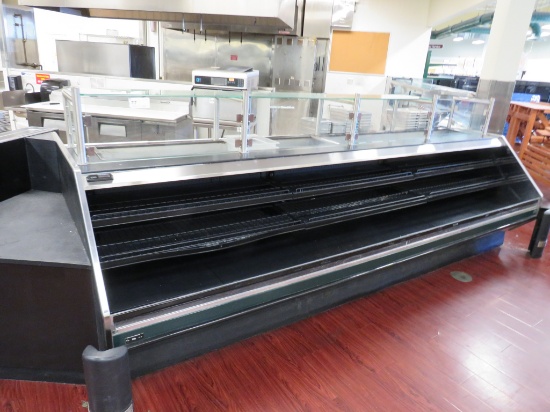 12FT BARKER PT 3-DECK SANDWICH CASE - REMOTE COOLED, NO COMPRESSOR
