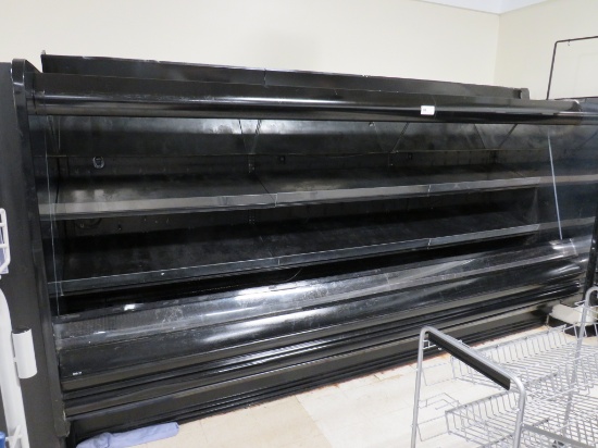 12FT HILL/PHOENIX OHM 4-DECK MEAT CASE '06 - REMOTE COOLED, NO COMPRESSOR