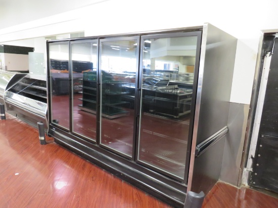 HILL/PHOENIX ORZ FREEZER DOOR CASE 2015 - SOLD BY THE DOOR - REMOTE COOLED, NO COMPRESSOR