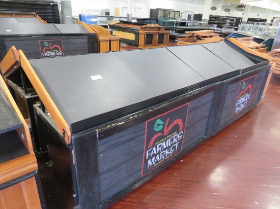 36-INCH SLANT PRODUCE TABLES