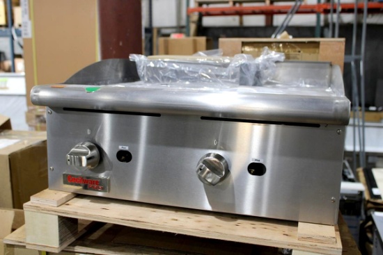 NEW CECILWARE PRO GCP24 24IN GAS FLAT GRILL