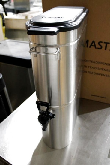 NEW GRINDMASTER 6700-30001 STAINLESS STEEL 3-GALLON TEA DISPENSER