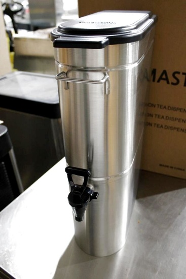 NEW GRINDMASTER 6700-30001 STAINLESS STEEL 3-GALLON TEA DISPENSER