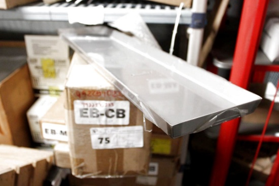 NEW FFR 6IN X 24IN STAINLESS STEEL SEAFOOD/ MEAT PANS