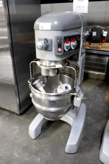 2021 HOBART HL600 LEGACY 60-QUART MIXER W/ BOWL, PADDLE, AND WHIP 200-240V 1PH 3PH