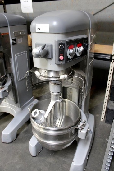 2021 HOBART HL600 LEGACY 60-QUART MIXER W/ BOWL, PADDLE, AND WHIP 200-240V 1PH 3PH