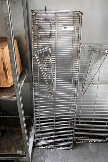 60IN X 18IN METRO RACK WALL SHELVES