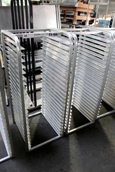 ALUMINUM 24-PAN SHEET PAN RACKS