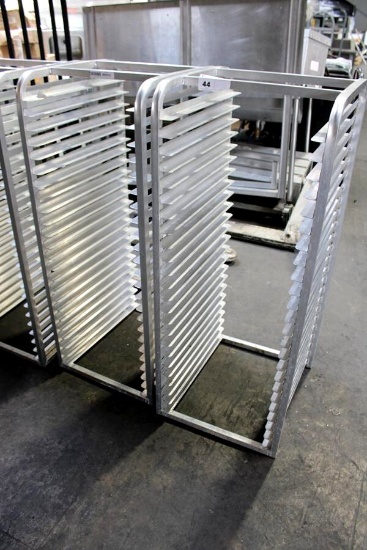 ALUMINUM 24-PAN SHEET PAN RACKS