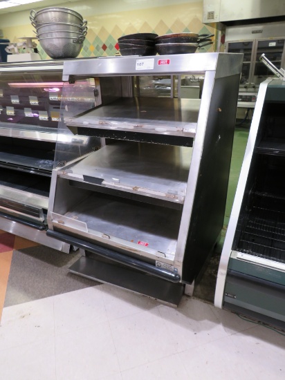 36-INCH ATLANTIC 3-DECK SELF-SERVICE HOT CASE