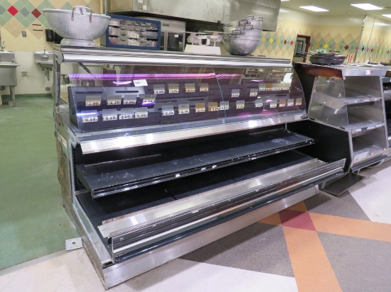 8FT BARKER PTD8R SERVICE DELI CASE '09 - REMOTE COOLED, NO COMPRESSOR