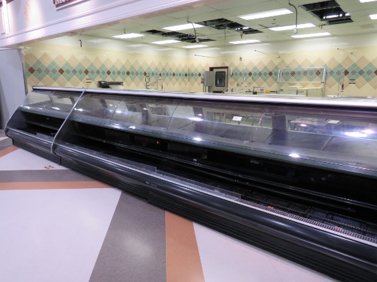 8ft Hill/Phoenix Pmnum Gravity-Coil Meat/Seafood Cases '09 - No Compressor