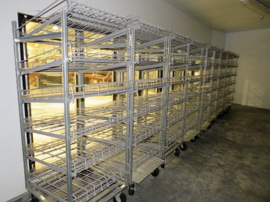 Gravity-Flow Dairy Carts