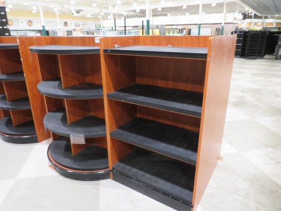 40-INCH WINE SHELVING, 36-INCH 4-DECK SHELVING UNITS