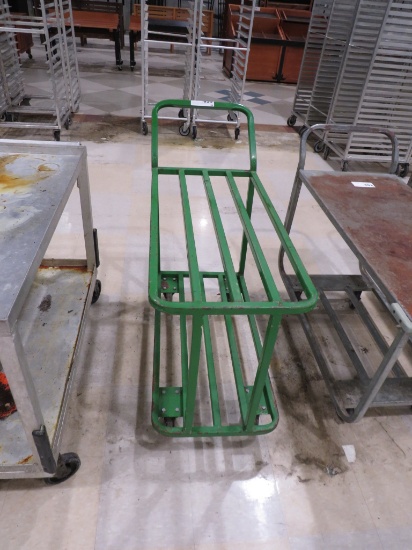 GREEN 2-DECK STOCK CART