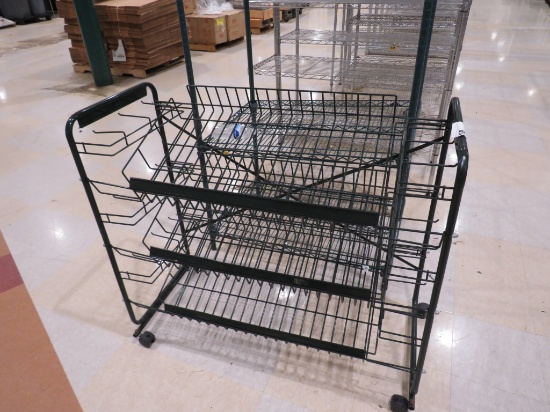 42-INCH SLANT-SHELF DISPLAY RACK