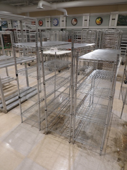 18x48 Chrome Metro Racks