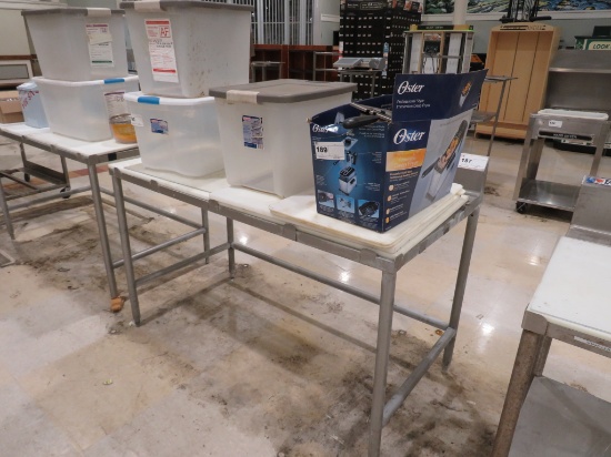 5FT POLYTOP TABLE - 30IN DEEP