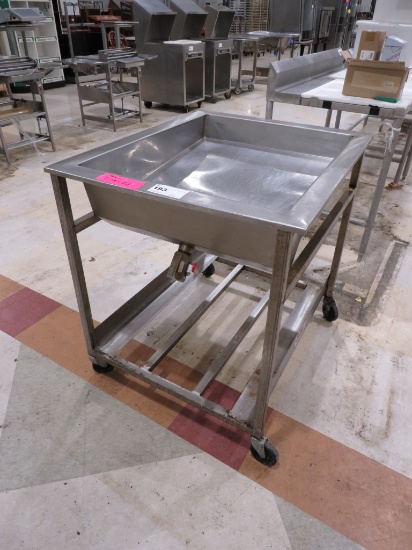 DONUT GLAZING CART