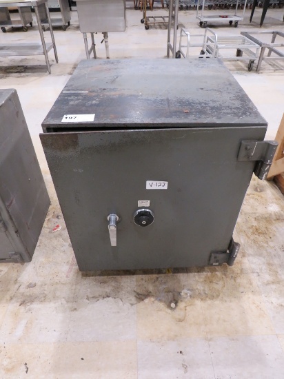 1-Door Safe No Combo - Locked In Open Position