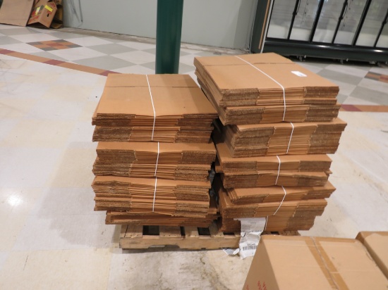 Pallet - New Cardboard Boxes