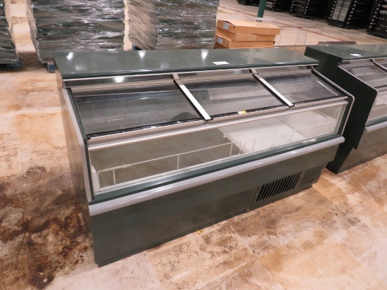 6FT HUSSMANN LBN-6 SELF-CONTAINED SLIDE-TOP FREEZER 2012