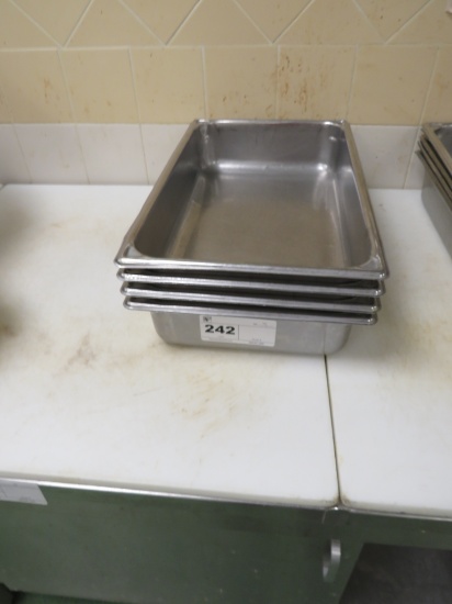 S/Steel Insert Pans