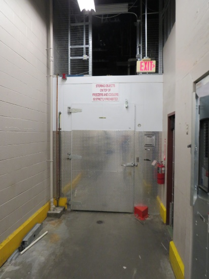 KPS 13FT X 21FT WALK-IN PRODUCE COOLER 10FT TALL - NO COMPRESSOR