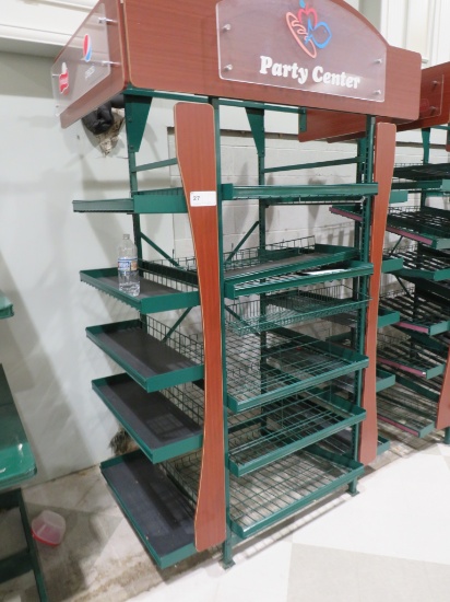 60-INCH SHELVING END CAP