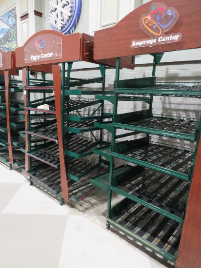 60-INCH SHELVING END CAPS