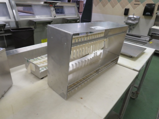 (2) Label Racks