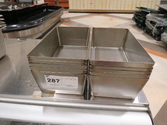 7x12 Stainless Pans