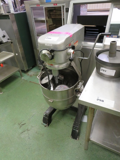 BERKEL PM30 30QT MIXER W/BOWL, ATTACHMENTS