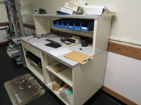 66-Inch Office Counter