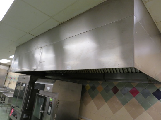 14FT S/STEEL EXHAUST HOOD - NO FANS