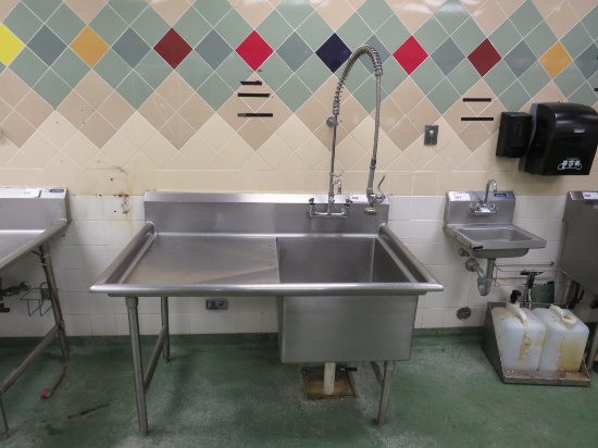 57-INCH 1-COMPARTMENT SINK