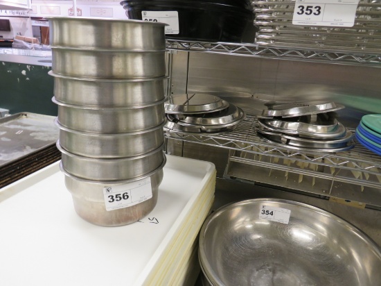 S/Steel Soup Pots With Lids
