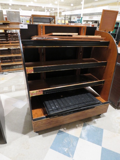 4FT 4-DECK PRODUCE MERCHANDISER