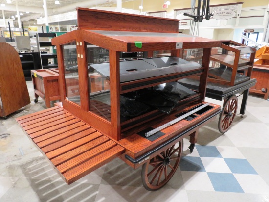 60X60 WAGON WHEEL BAKERY DISPLAY