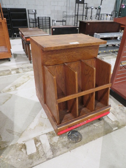 30-Inch Wood Display