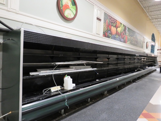 HUSSMANN P4X PRODUCE CASES 2009 (5-12FT) - REMOTE COOLED, NO COMPRESSOR