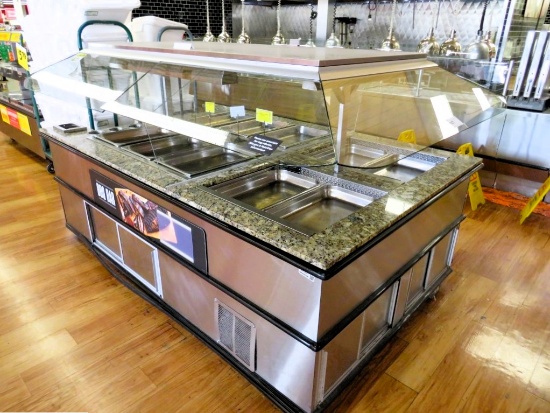 8FT X 5FT BARKER SELF-CONTAINED HOT/COLD BAR 2011