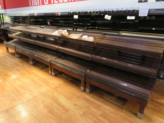 48-INCH 3-DECK BAKERY DISPLAY TABLES