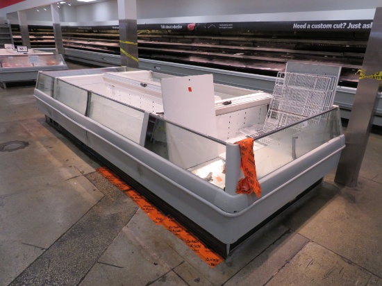HILL/PHOENIX OWIZ FREEZER CASES 2011 (1-8FT ISLAND, 2-6FT END BUNKERS) - NO COMPRESSOR