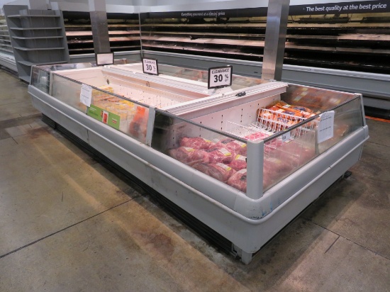 HILL/PHOENIX OWIZ FREEZER CASES 2011 (1-8FT ISLAND, 2-6FT END BUNKERS) - NO COMPRESSOR